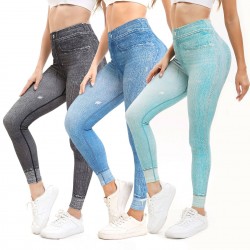 Denim Leggings