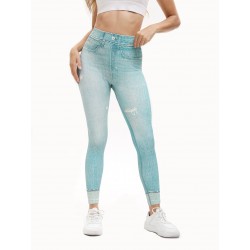 Denim Leggings