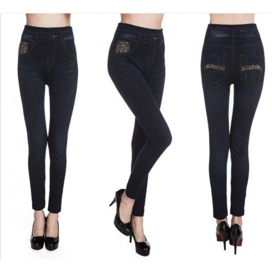 Denim Leggings