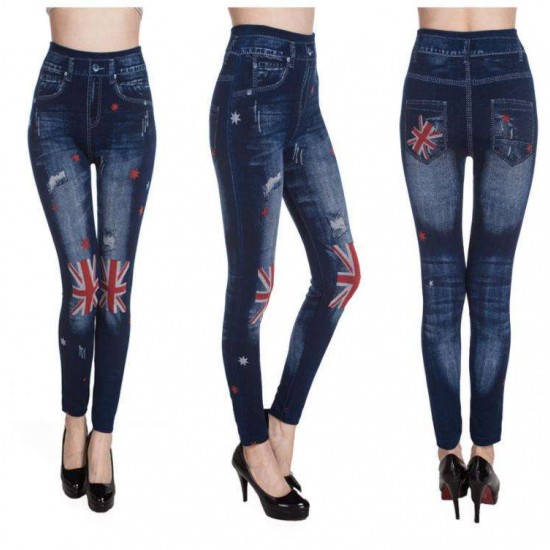 Denim Leggings
