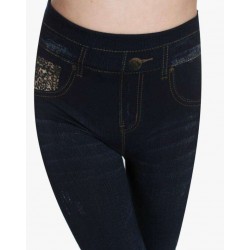 Denim Leggings
